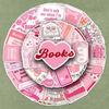 50 Pink Girly Cartoon Stickers for Books, Suitcases, and Diaries