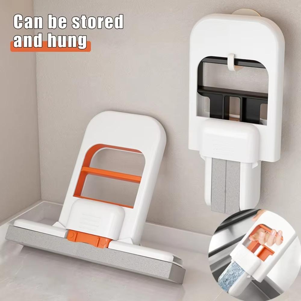 Foldable Mini Desktop Mop Lightweight Cleaning Mop Multi-purpose Sponge Head Mop  Living Room