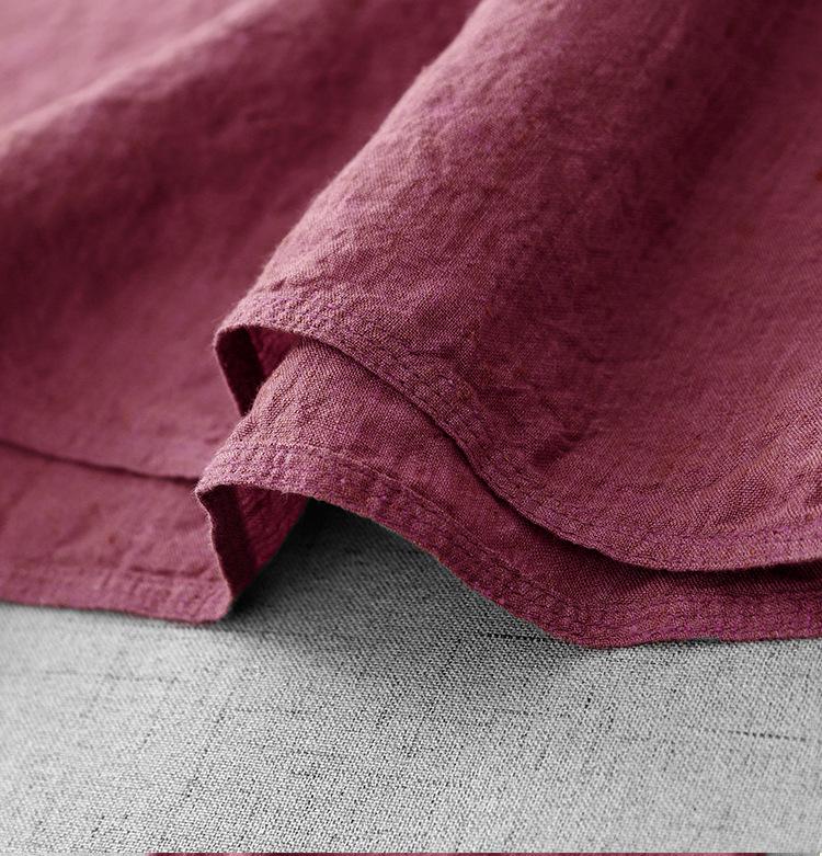 2026 Casual Plus Size Sleeveless Linen Pullover for Women