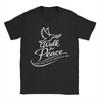 World Peace Monks Walk Peace  with Aloka Dog T Shirt Summer  Hip Hop TShirts Unisex Cotton Comfortable Plus Size Top Tees Gift