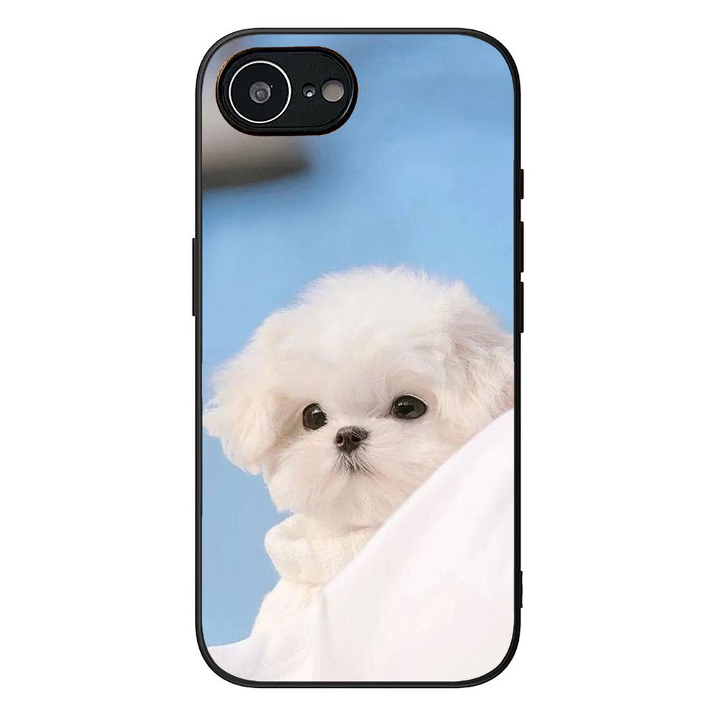 Bichon Frise Pomeranian Dog Phone Case for Samsung Galaxy A06 A05 A14 A50 A51 A52 A12 A13 A23 A70 A07 A25 A26 A72 A56 Cover