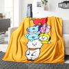 Music Box Adventure Flannel blanket, soft and warm, suitable for beds and sofas, all seasons, portable travel blanket. 0730137