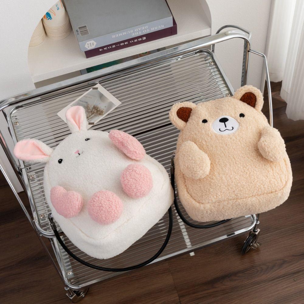 Sweet Panda Shoulder Bag Soft Casual Tote Bags Makeup Bags Student Schoolbag Birthday Gift