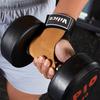 Gym Gloves Weightlifting Cowhide Leather Anti-Slip Breathable for Fitness Training Workout Pull-up Deadlift Palm Protection