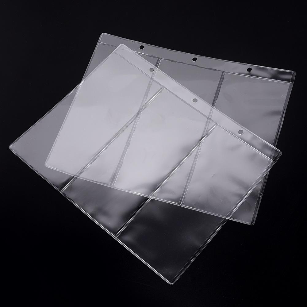 Storage Paper Money Album Clear Accessory Transparent Accessories Portable