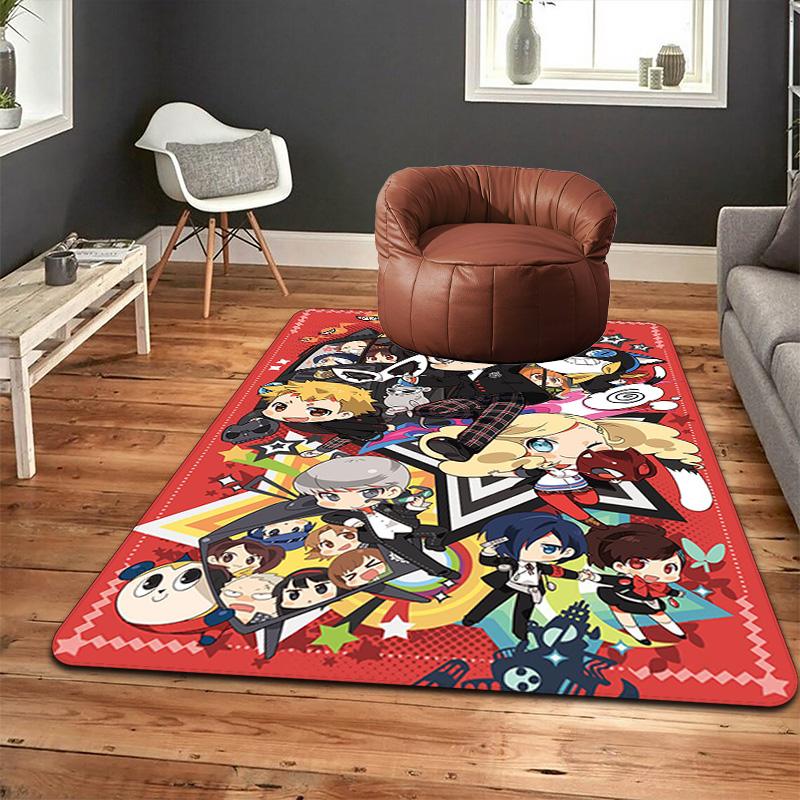 Evil Spirit Exorcism 5 Rug Floor Mat for Living Room or Bedroom Soft and Comfortable Carpet a Gift for Birthday and Holiday.