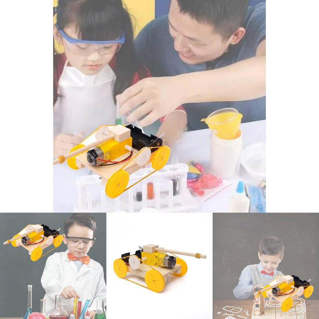 Mini Diy Electric Tank For Kids Stem Educational Science Experiment