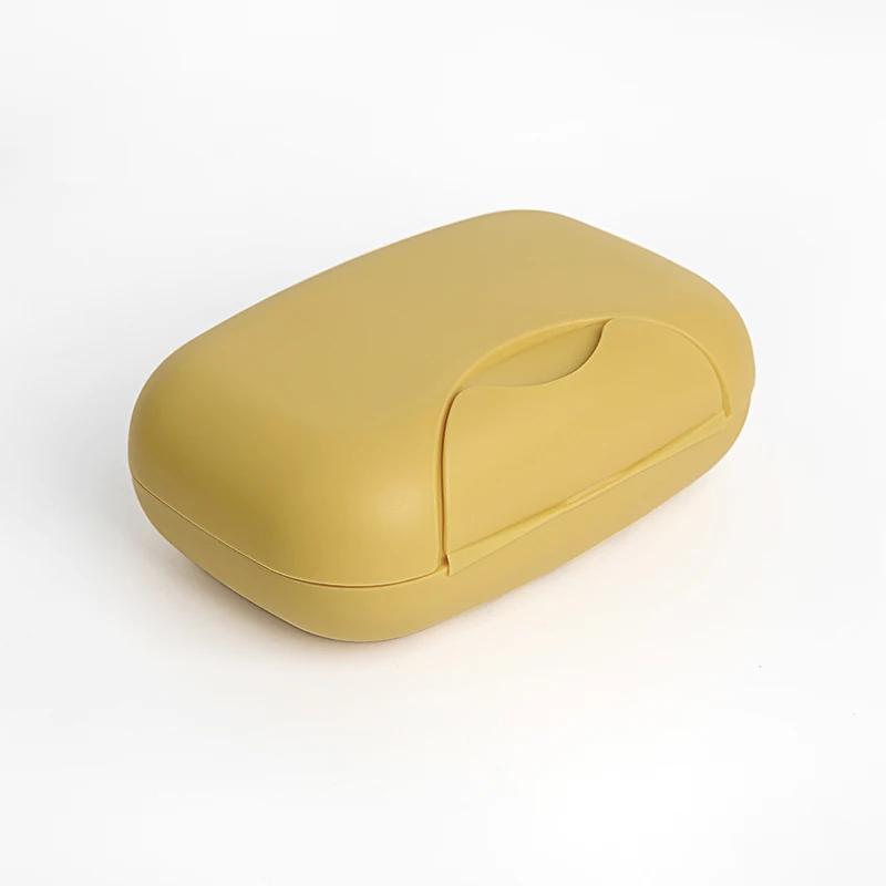 Portable Travel Soap Box Waterproof Leak Proof Stylish Compact Easy To Carry Bathroom Storage Sealed Box