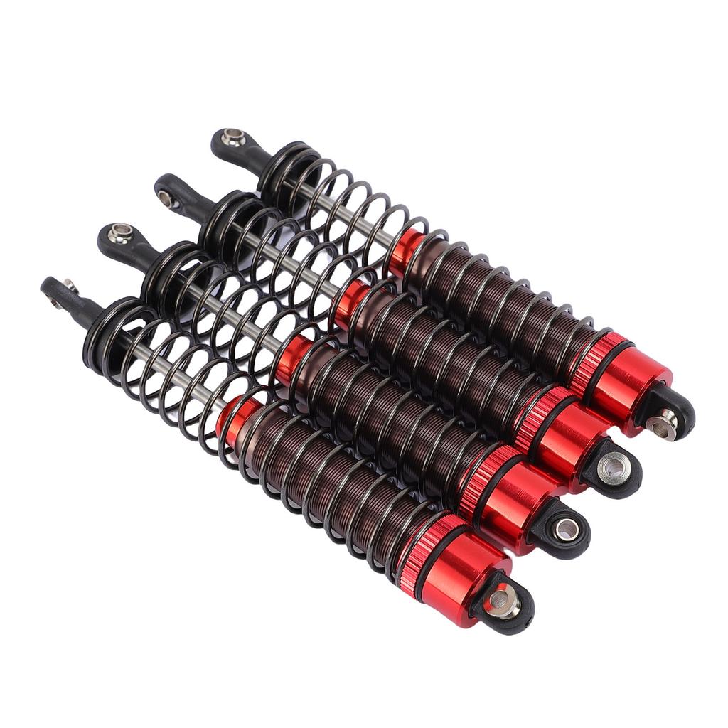 110mm RC Oil Filled Shock Absorbers Kit Aluminum Alloy Shock Absorber Damper for 1 10 RC Car Red