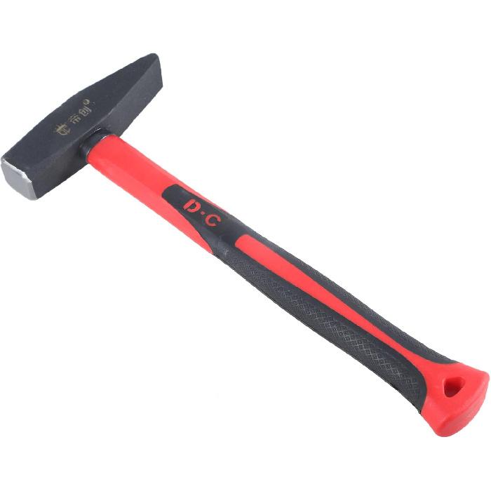 High Carbon Steel Brick Hammer With Shock Reduction Grip Hammer Polishing Flat Head Geology Hammer For Mining