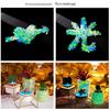 Luminous Stone Vase with Fluorescent Pebbles for Aquariums, Gardens, and Decorations