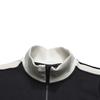 FILA Original Classic Basic Simple Striped Zip Collar Knitted Long Sleeve Jacket Women jackets F11W619508F-NV