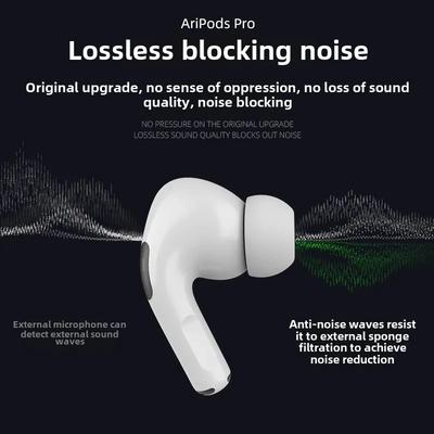 SML Hafızalı Köpük Kulak Tıkacı Kulak Uçları AirPods Pro için Sünger Kulaklık Uçları Apple AirPods Pro2 için Kulaklıklar Rahat Kulaklıklar Yedek