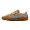 Maison Kitsune X Puma Suede Crepe Travertine Chambray Blue Unisex Sneakers Brown 381270-01
