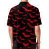 Men's Fashion Casual Loose Halloween Printed Short Sleeve Shirt