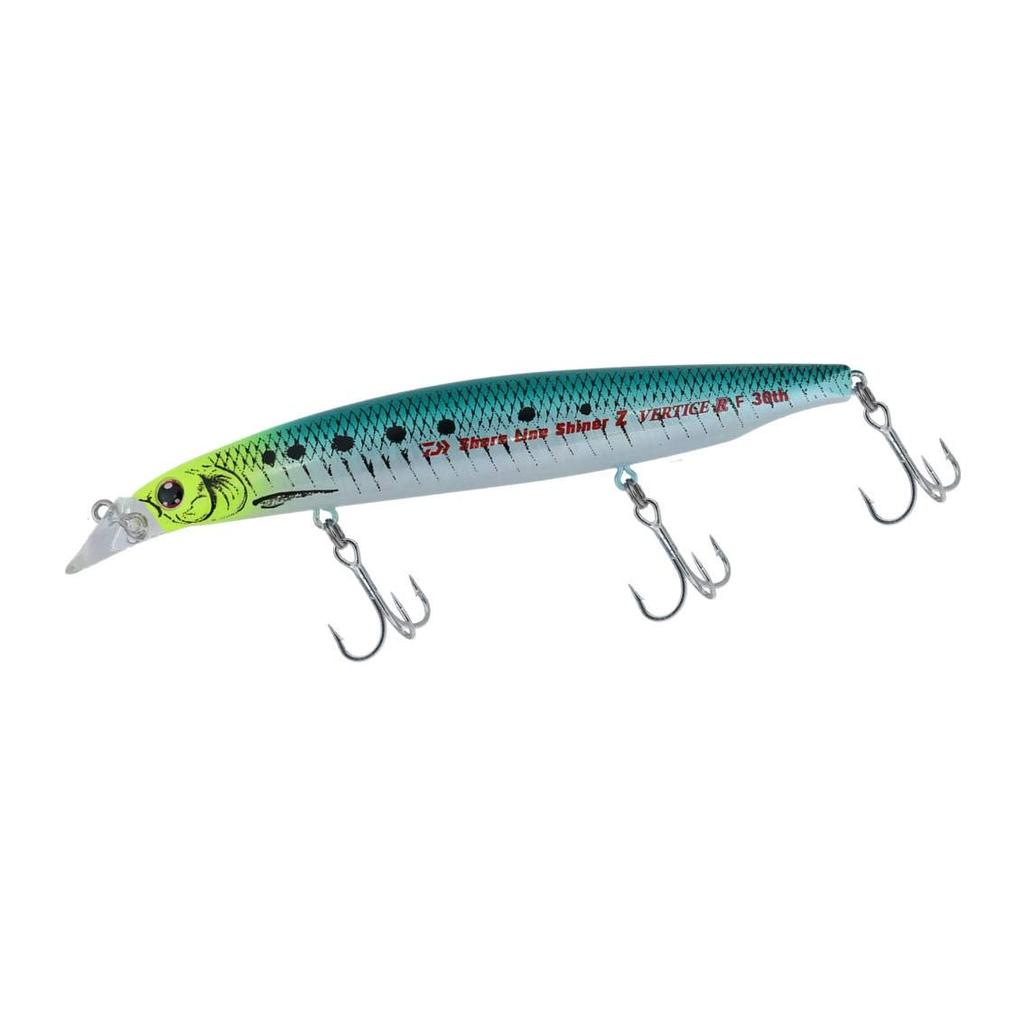Daiwa Sea Bass Minnow Shoreline Shiner Z Vertis R 30th Color Chart Sardine