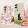 Casing For Samsung A07 4G A075B A075F A075M Cover For Samsung Galaxy A07 4G Case Silicone Luxury Fashion Cute Cat Kawaii Painted