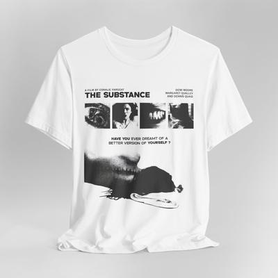 The Substance Unisex Graphic Tshirt  Modern Minimal Casual Style Tee Top