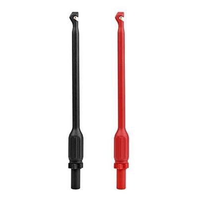 AD23-2Pcs/Set 4Mm Wire Piercing Clip 10A Automotive Test Lead Kit Automotive Wire Piercing Probe Puncture Wireback Probe Pins Ki