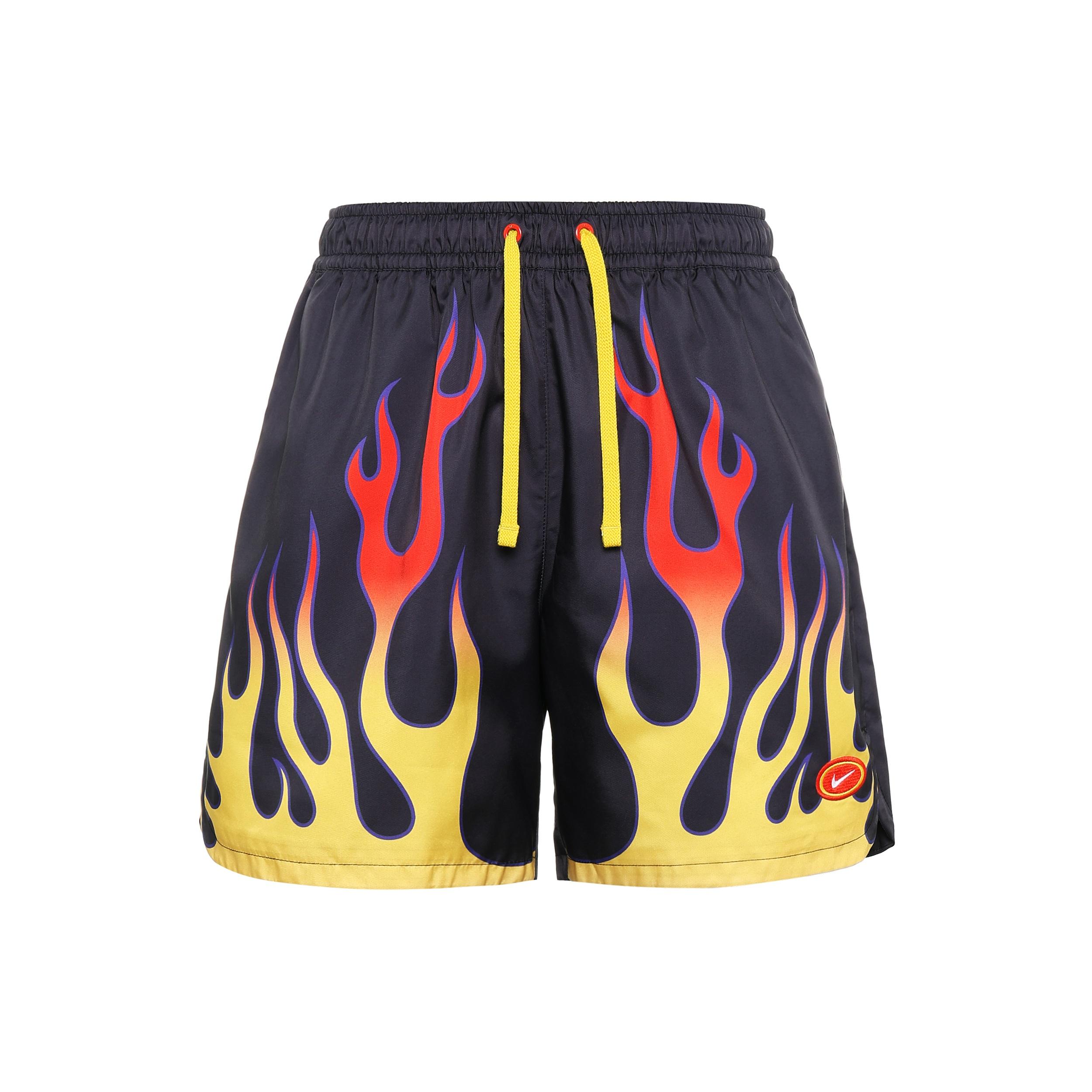 Nike Sportswear Woven Flow Americana Shorts Black Men s DV9628-010 S