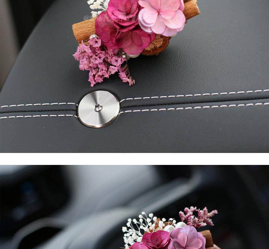 Luxury Car Vent Freshener: Long-Lasting Dried Flower Scent for Odor-Free Interiors