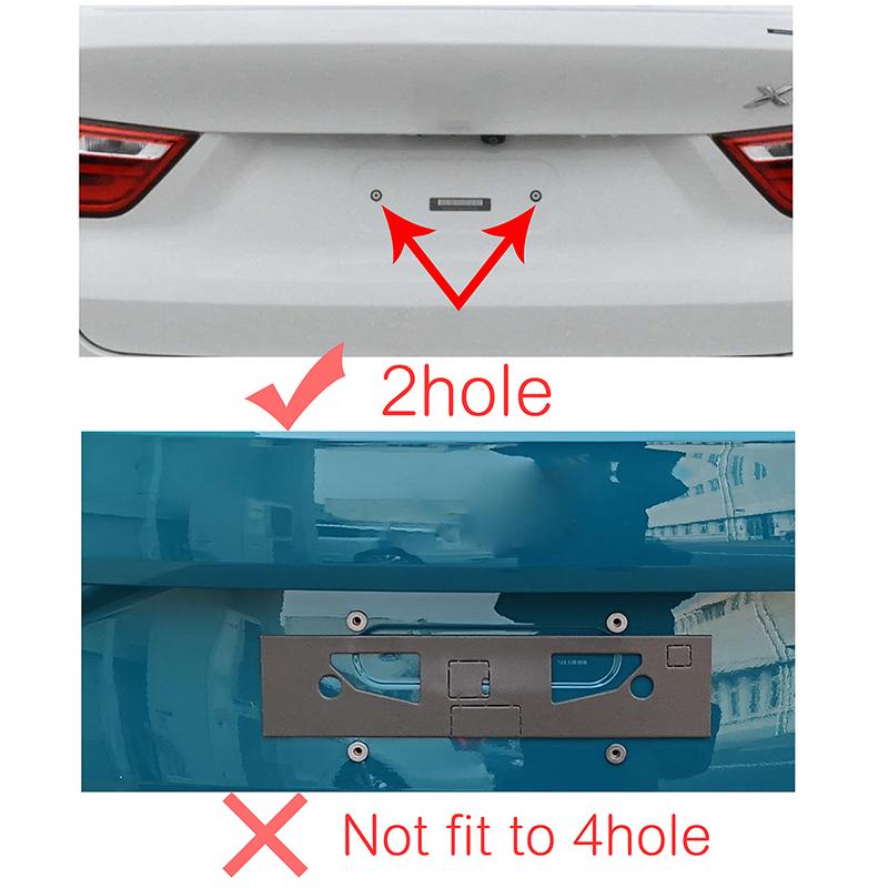 Rear License Plate Base Mount Frame Universal for BMW Auto Rear License Covers Auto Accessories