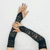 Long Fashion Sexy Party Gloves Clothing Prom Accessories Lace Gloves Adult Scar Masking Sunscreen Gloves