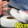 Nastro termoadesivo per orli per pantaloni, autoadesivo, biadesivo, per tessuti, per pantaloni, abbigliamento, tende, riparazioni, accessori per cucito fai-da-te
