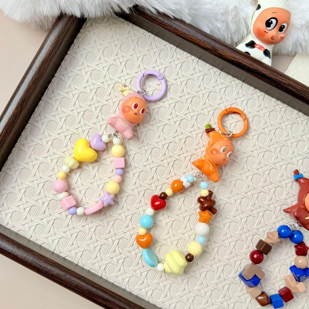 Star Doll Keychain: Randomly Designed Phone Charm and Backpack Pendant