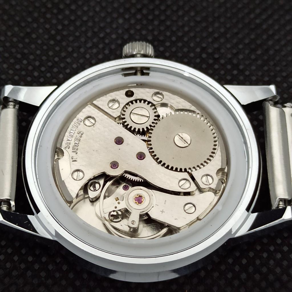 REFURBISHED GENTS MONTINE 17 JEWELS INCABLOC WINDING SWISS WATCH A285416-5 MontineQ-a285416-1