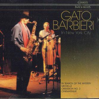 

CD GATO BARBIERI - In New York City 30019CD MAGIC MUSIC Germany Jazz Used