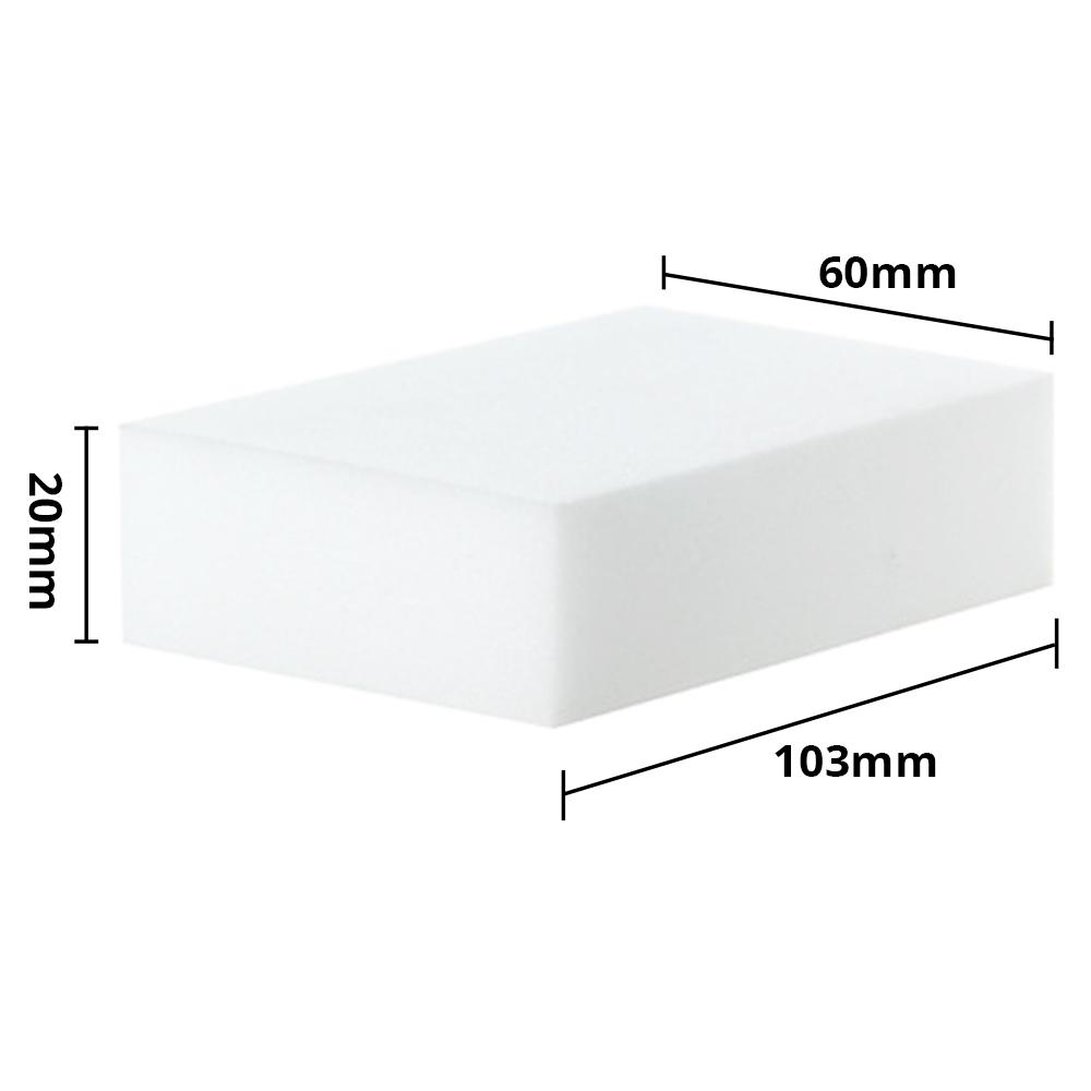 White Sponge car Eraser Melamine Cleaner Multi-Functional Kitchen Bathroom Cleaning Tools Sponge 100*60*20mm