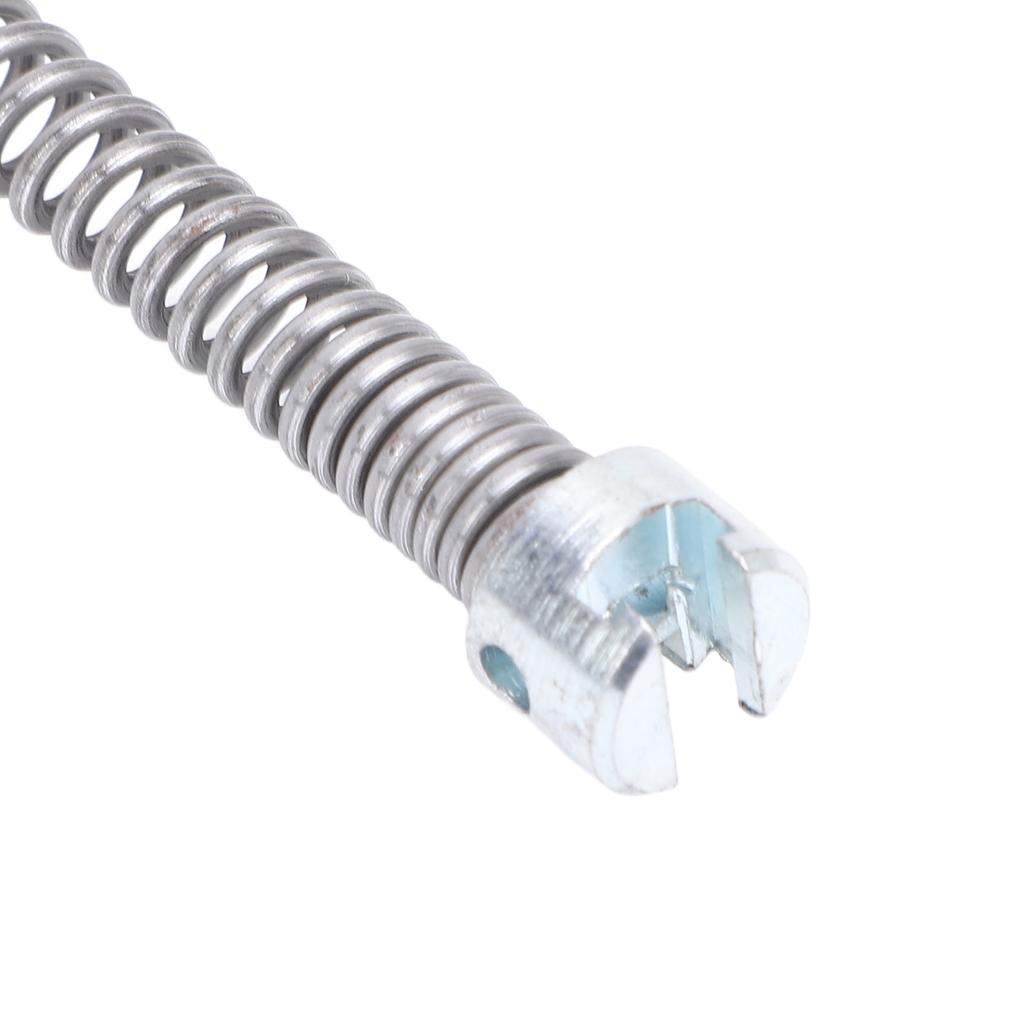 Rensespiralfjærkabel Manganstål Slange Tett Rør Kloakkavløp Rensekabel for