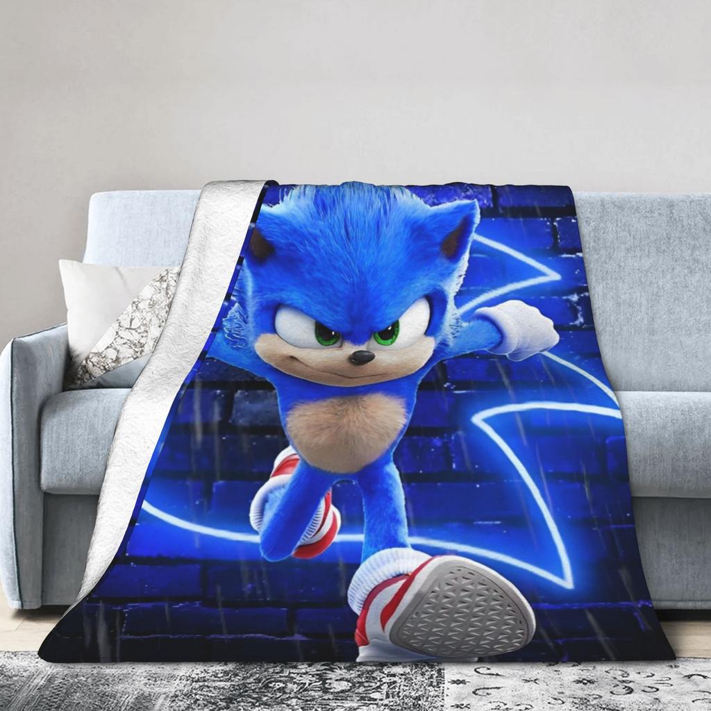 Sonices Movie Throw Blanket for Couch Video Game Fuzzy Soft Plush Blanket 50x60 Inch Multi-size Bedspread for All Seasons