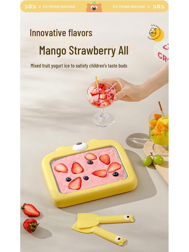 Máquina Caseira de Iogurte de Frutas e Sorvete – Portátil, Não Precisa de Tomada