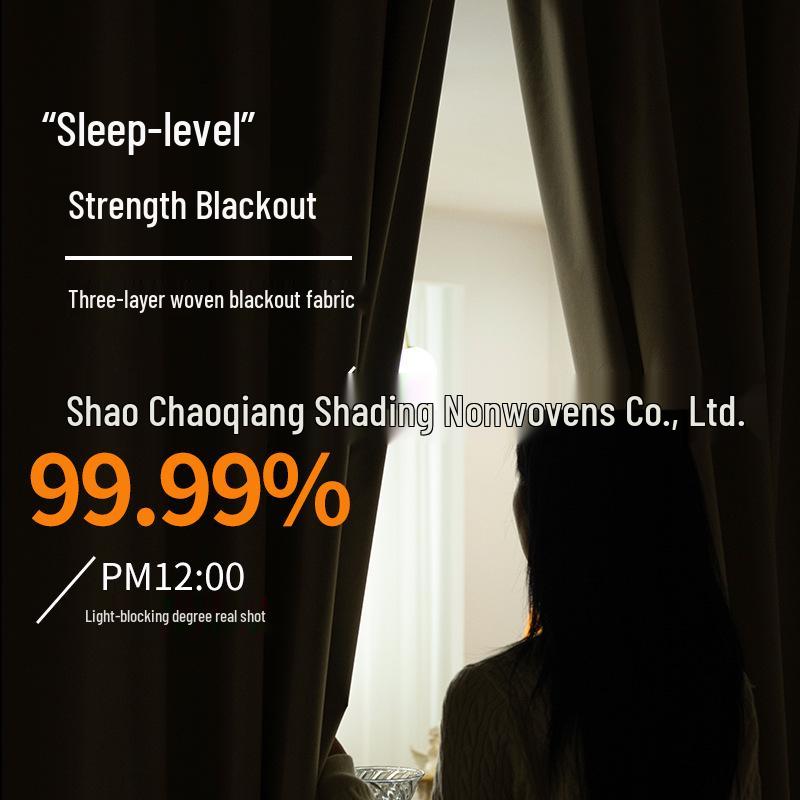 Velcro 2025 Blackout Curtains - Punch-Free, Self-Adhesive Sunshade for Bedroom