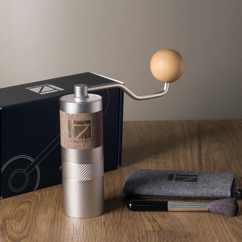 New 1zpresso Q handle Aluminum alloy portable coffee grinder mini coffee mill manual coffee bearing recommend Q