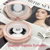 Half Eyelash No Glue No Eyeliner Corner Eyelash Synthetic Hair Soft Magnets Quantum Magnetic Lashes Reusable Cruelty-Free Curler