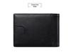 Men's RFID Blocking Anti-theft Leather AirTag Wallet & Card Holder