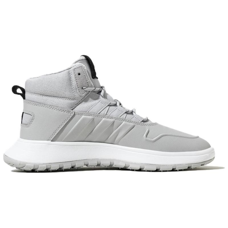 Adidas Neo FUSION STORM Cushioning Wear-Resistant Mid-Top Casual Shoes Unisex Gray Sneakers IF1627