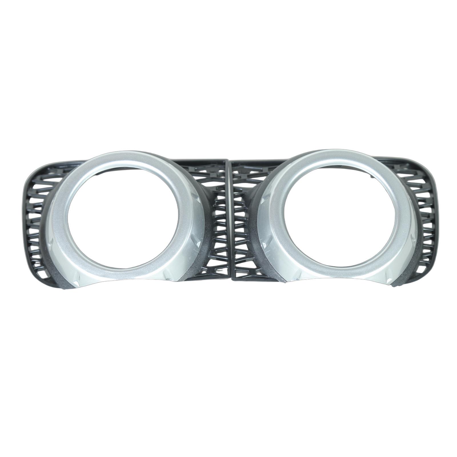 Land Rover Range Rover (Л322) Vogue Накладка/Окантовка правой противотуманной фары Серебристая 2010-2012