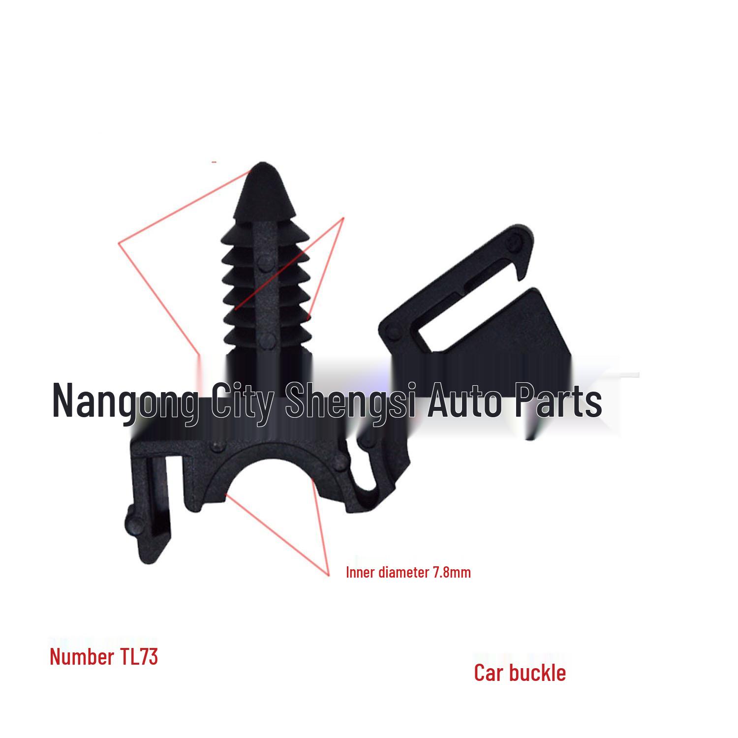

Car Trim Panel Clips and Rivets for 7.8MM Wiring Installation 10000 Units