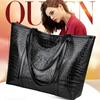 Heißer Verkauf Handtaschen Klassische Zarte Textur Vintage Krokodilleder Frauen Handtasche Große Kapazität Schulter Einkaufstasche