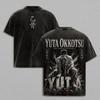 Anime Attack on Titan Rival T-shirt Summer Short Sleeve Oversized Tees Clothes Men Clothing Vintage Y2k Washed Cotton T Shirt
