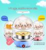 Mini Multi-Functional Egg Steamer with Automatic Power-Off for Household Use
