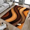 1PC Wooden Pattern Extra Large Non-Slip Floor Carpet, Office, Family, Bedroom, Studio - Large Area Rug Indoor Rugs, Vibrant Colors-W275