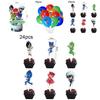 Delightful Pj Masks Birthday Party Decor With Colorful Balloons And Fun Tableware