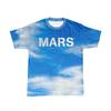 SUNSETS AND SKIES TEE THIRTY SECONDS TO MARS Tričko Rocková Kapela Módní Trička Krátký Rukáv Volné Potisk Tričko