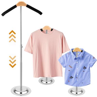 Adjustable T Shirt Display Stand Flexible Shoulder Stand Shirt Rack Portable Garment Coat Holder Multipurpose Hanging Clothing