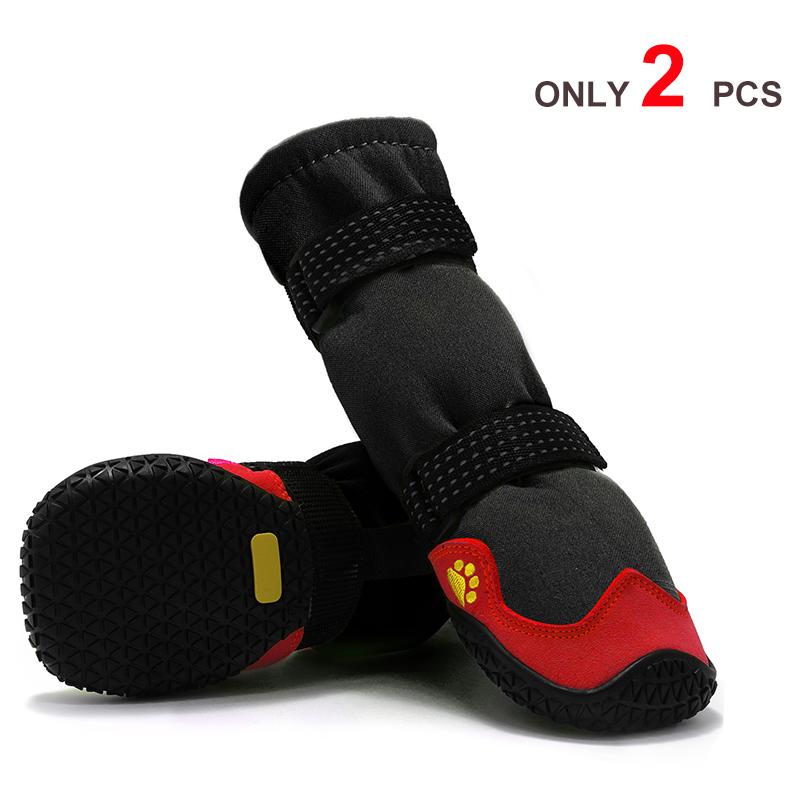 

Водонепроницаемые Нескользящие Собачьи Снежные Ботинки, Светоотражающая Обувь для Крупных Собак, Походные Ботинки, Мягкие Дышащие Защитники Лап для Питомцев 5